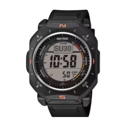 Casio Pro Trek PRG-69-1 Black Bio-based Resin Band Men Watch